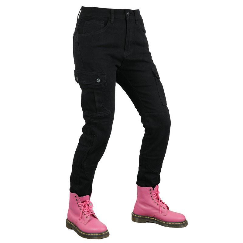 Womens Motorcycle Riding Pants With Integrated Impact Protection Casual Biker Jeans Cycling