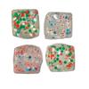 Stress Relief Maltose Ice Cube Squeeze Toy 5cm Transparent Christmas Toy  Christmas Gift
