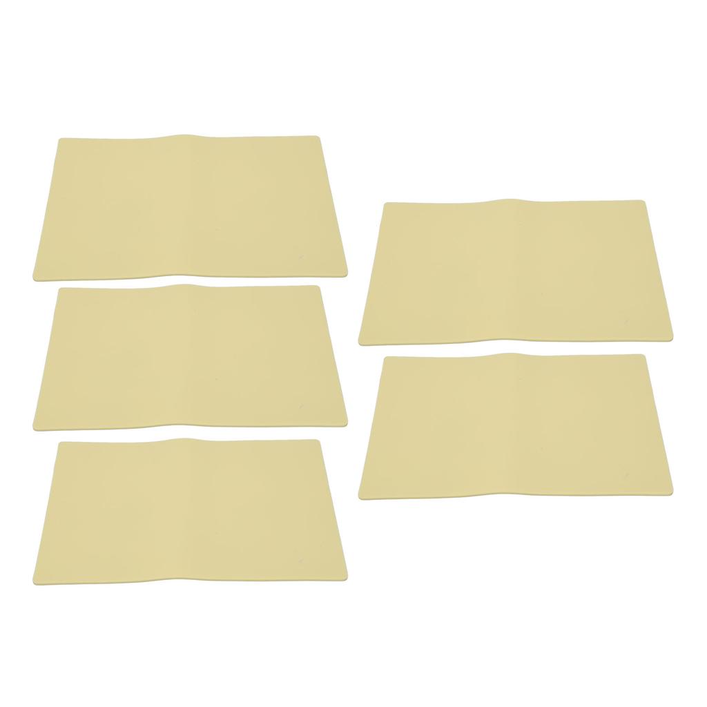 5pcs Thick Tattoo Practice Skin Blank Fake Supplies Double Available for Makeup Eyebrows