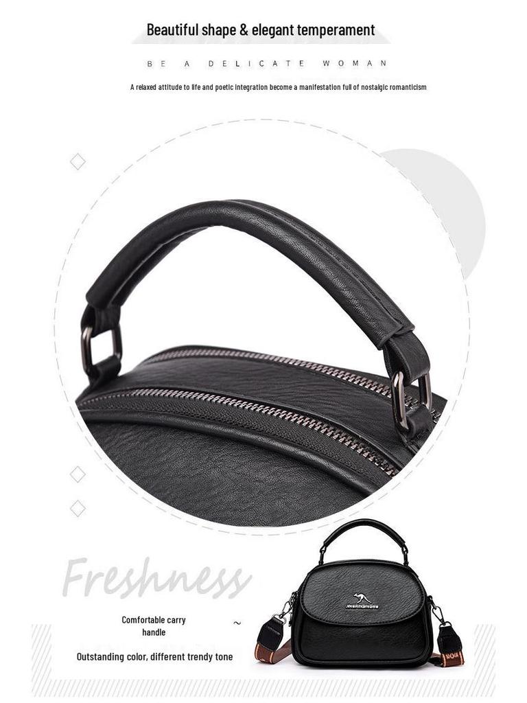 2025 Women's Fashion Crossbody Handbag: Stylish Shoulder Bag for Sophisticated Ladies and Mothers