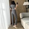Trollman Women's Short Sleeve Professional Suit Set