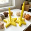 3D Printed Yarn Spinner Smooth Rotating Yarn Holder Cute Star Tangle-Free Yarn Spinner for Crocheting Knitting Lovers