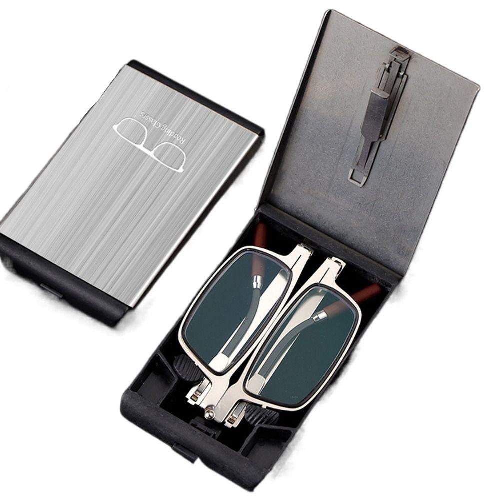 

Портативный квадратный держатель для очков для мобильного телефона Оптический держатель для очков Офис