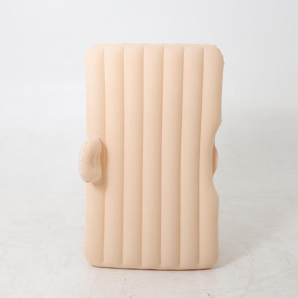 Inflatable PVC Flocked Car Back Seat Mattress