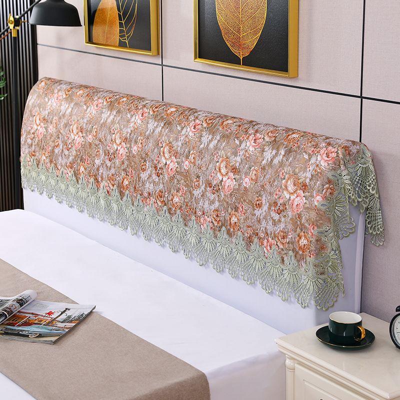 

Минималистичный тканевый прикроватный чехол, ткань для спинки, полотенце для спины, пылезащитная ткань, чехол-полотенце, доступная роскошь, высококлассный, изысканный, новинка 128-Green 70*70cm (bedside table cover cloth)