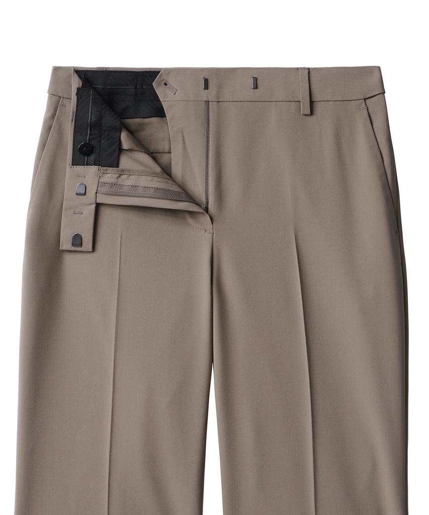 MUSINSA STANDARD WOMAN [Cooltandard] Women'S Straight Hidden Banding Slacks [Dusty Beige]