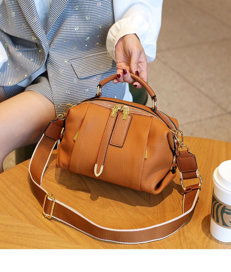 2023 Women's Genuine Soft Leather Crossbody Bag - Fashionable Single Shoulder Handbag