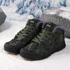 Winter warm velvet thickened cotton shoes low-top short boots sports shoes large size snow boots outdoor winter