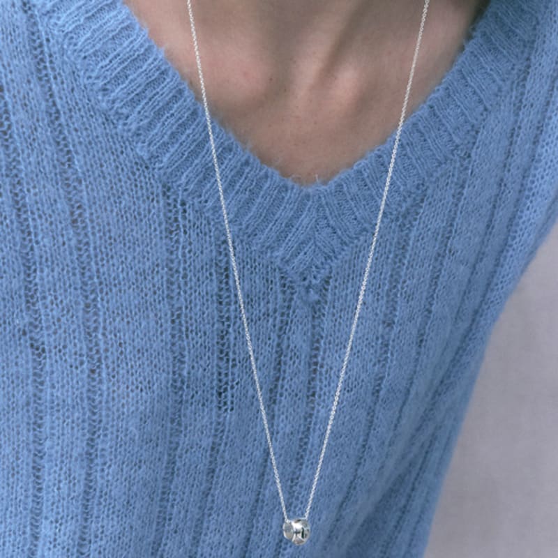 engbrox Chunky Ring Long Necklace