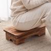 Solid Wood Footrest Stool