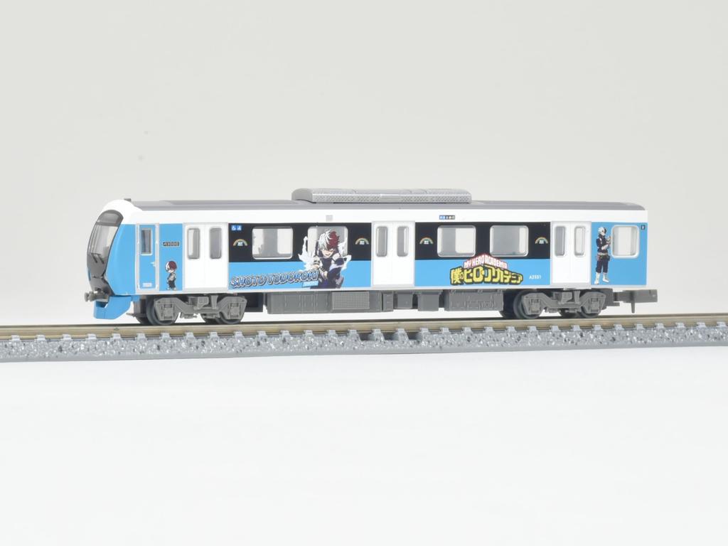 Railway Collection Tetsuro My Hero Academia X Shizuoka Railway Todoroki Shoto Diorama Supplies