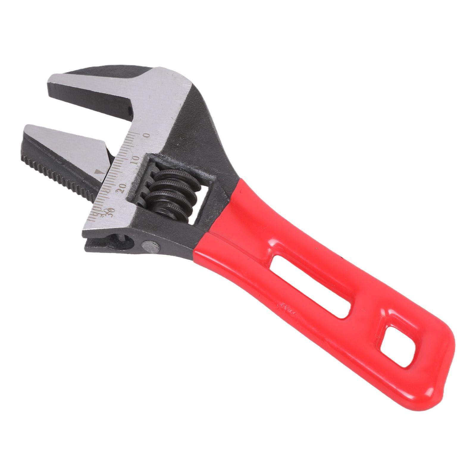 

6/8inch Woodworking Ratcheting Wrench Nonslip Multifunction Pipe Hand Tool Quick Opening Pipe Wrench Accessories