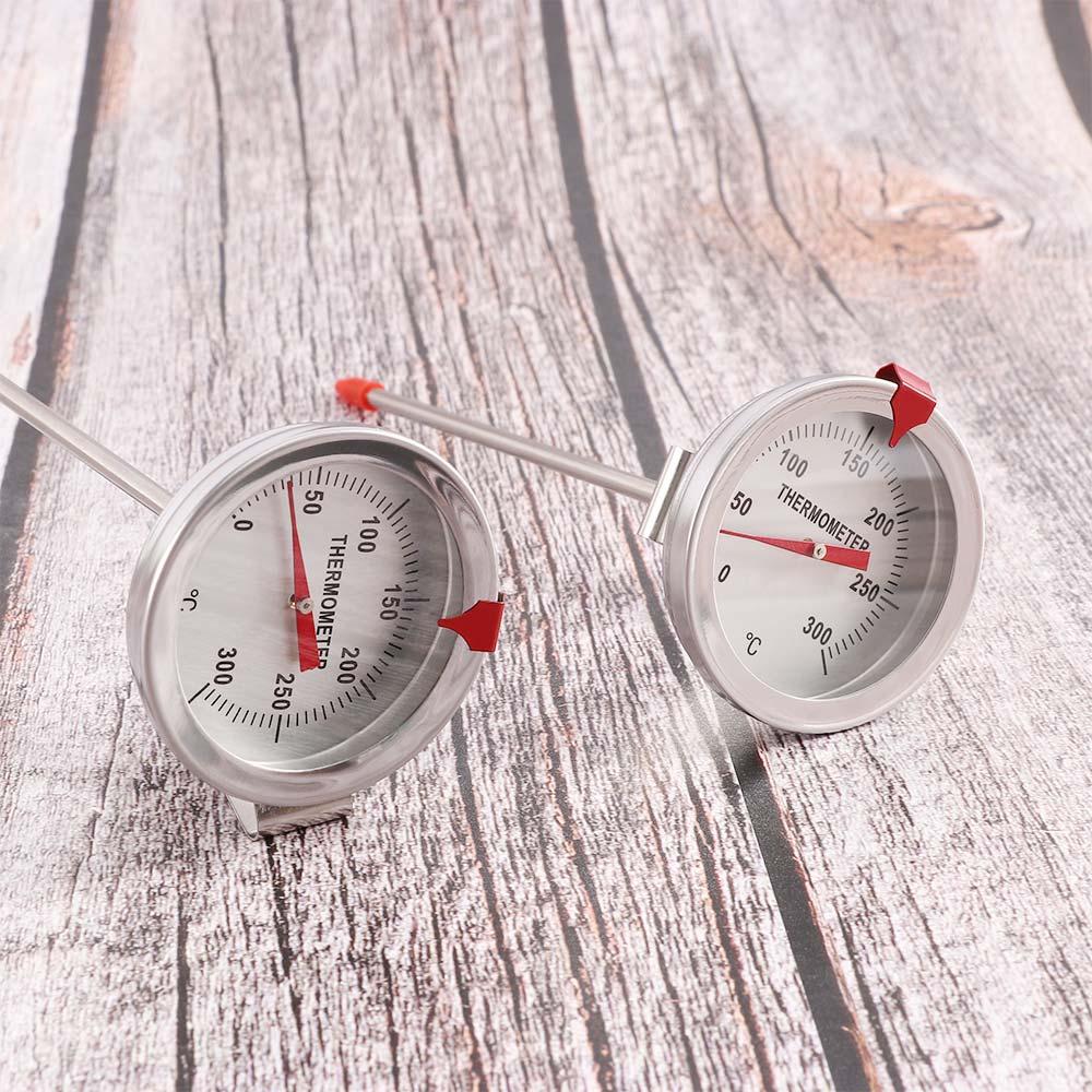 Grill Turkey BBQ Oven Stainless Steel Stem Temperature Gauge Food Thermometer With Instant Read
