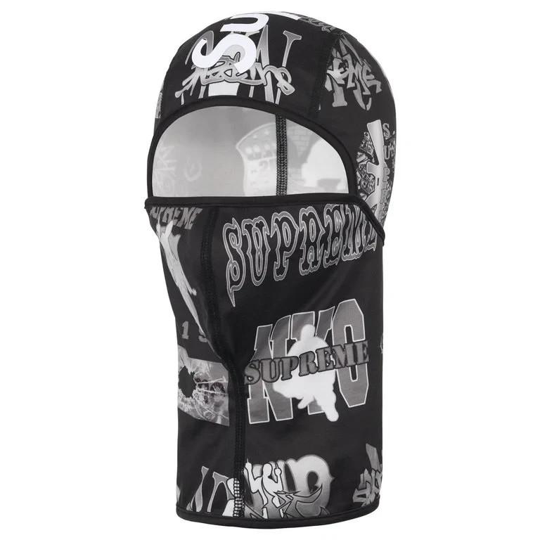 831654 Supreme Flash Lightweight Balaclava Black One-Size