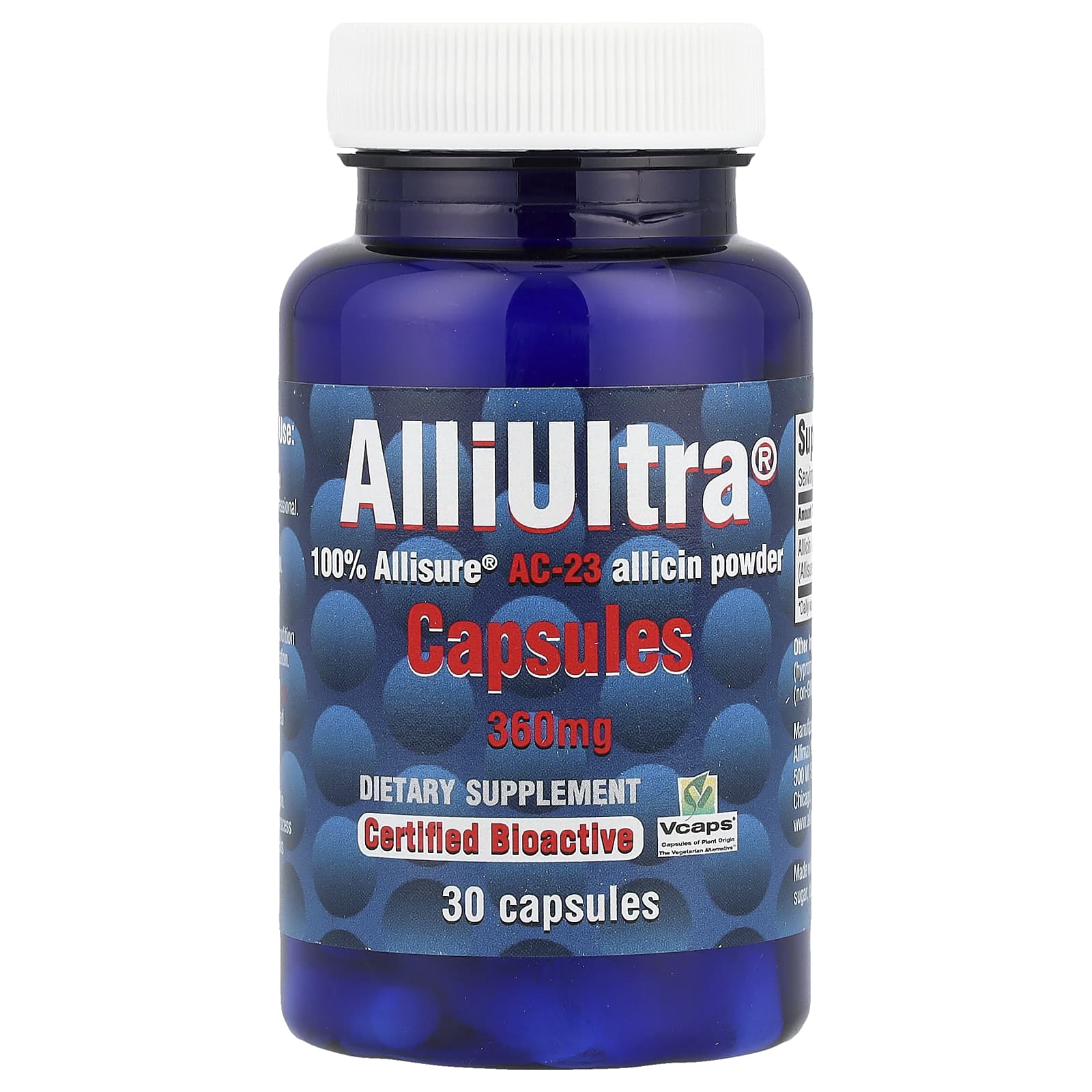 

Alliultra® Capsules, 360Mg, 30 Capsules