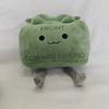 Clay el Claymore Adorable Peluche Lindo Bloque Cuadrado Muñeco Suave Relleno Regalo de Vacaciones para Niños