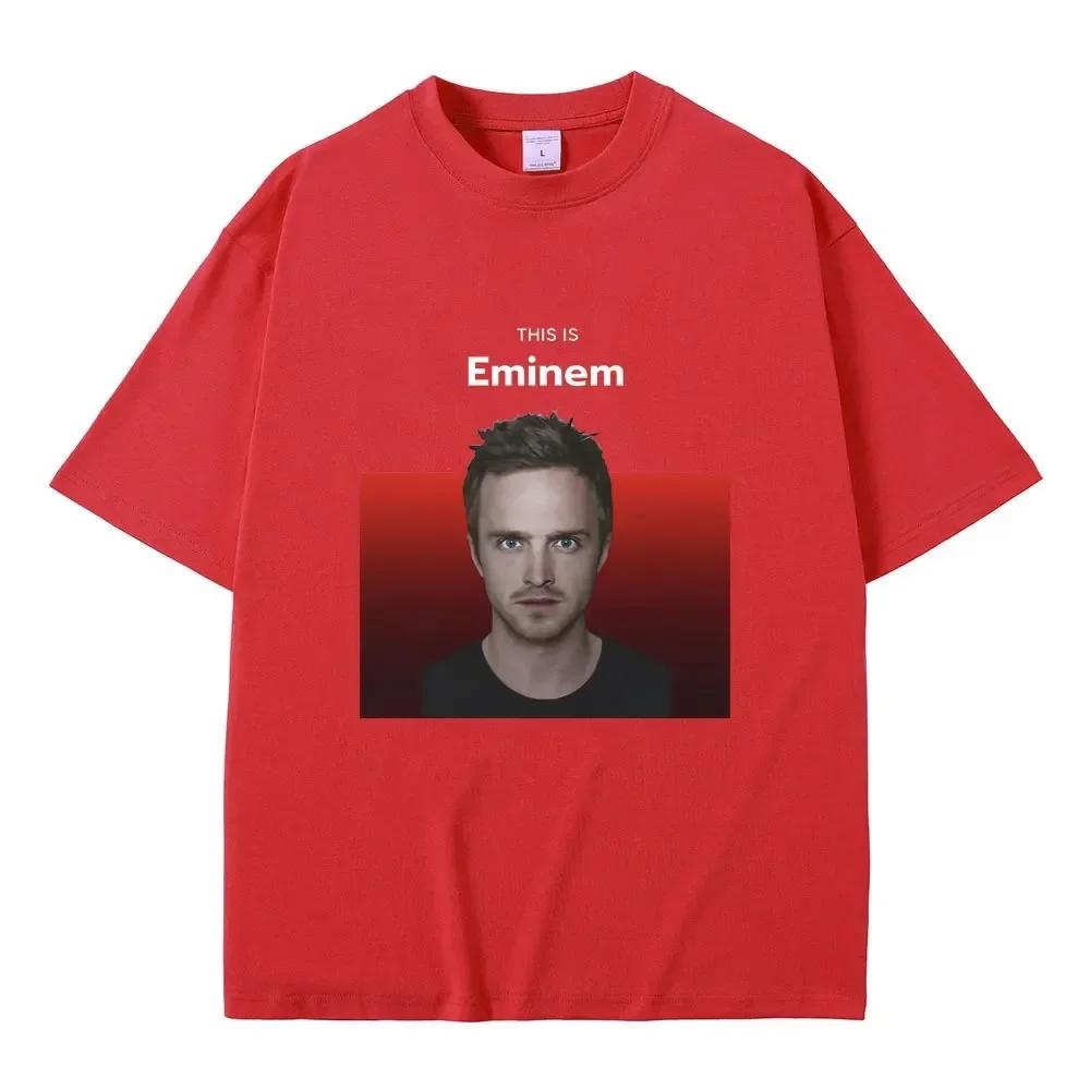 Unisex This Is Eminem T Shirt Jesse Pinkman Funny Meme Tshirt Classic Vintage Breaking Bad T-shirt Women Fashion Casual Women Tees