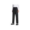 Anta Training Series Solid Color Mid Waist Straight Leg Pants Men Pants Black 952337503-2