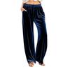 2026 European & American Velvet Wide-Leg Drawstring Pants