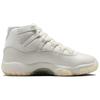 Jordan Air Jordan 11 Mid Top Vintage Basketball Shoes Women's Pearl White AR0715-110