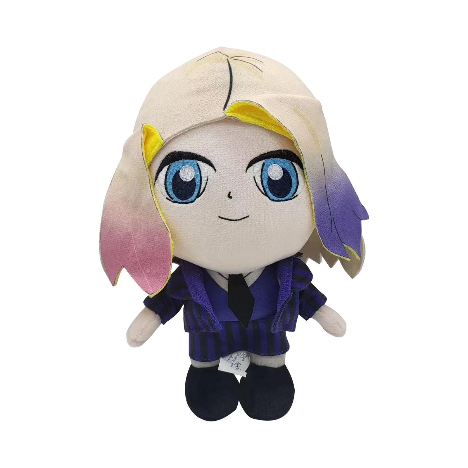 

Энид Синклер, мультяшная плюшевая кукла, девочка-волк, американский персонаж, мягкая плюшевая игрушка, 25 см/9,8 дюйма, подушка, подушка