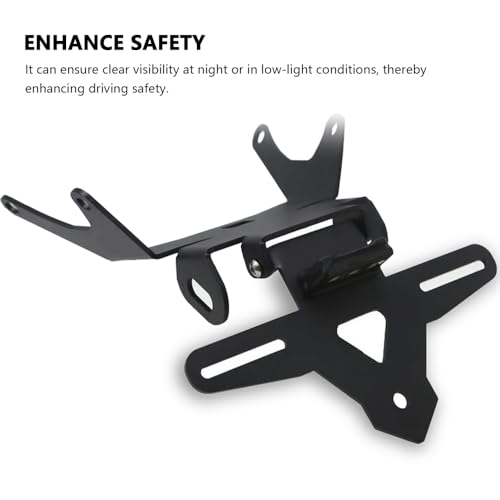 FOR CBR 650R CBR650R CBR650R 2025 2024 2023-2021 New Accessory License Plate Holder with Mudguard Removable Rear Regulator Bracket and LED Rear Finish