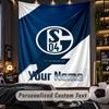 TapestrySchalke 04 FC Custom Name Text Personalized Wall Hanging Tapestry Home Wall Decor