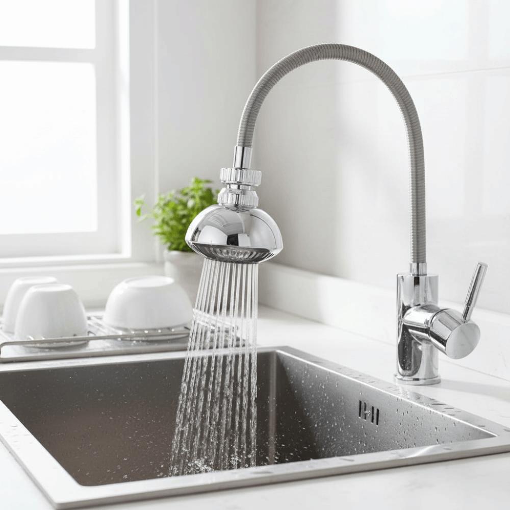 Stable Water Flow Flying Saucer Faucet Aerator Soft Water Flow Universal Connector  Kitchen Use