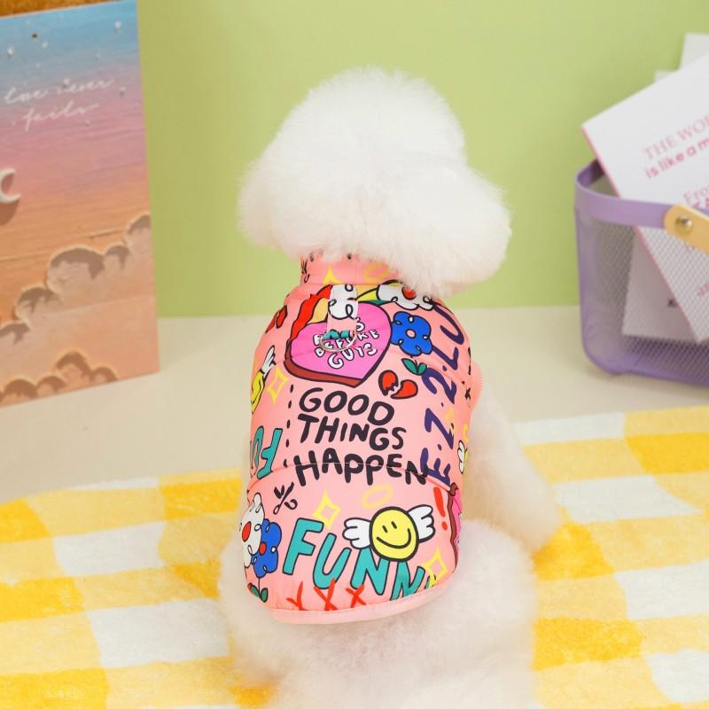Dog Coat for Small Dogs Winter Dog Clothes Pet Warm Vest Chihuahua Clothing French Bulldog Jackets Cat Costume Puppy Sweatshirt