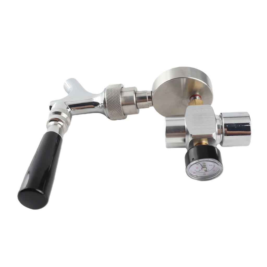 Stainless Steel Beer Spear Faucet Tap Dispenser Kit for 2L 3.6L 4L Mini Keg Beer Growler