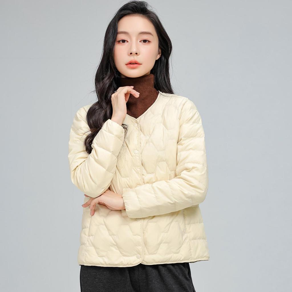 2025 Fall/Winter Women's Lightweight Versatile Down Jacket - Essential Warm School Uniform Layer