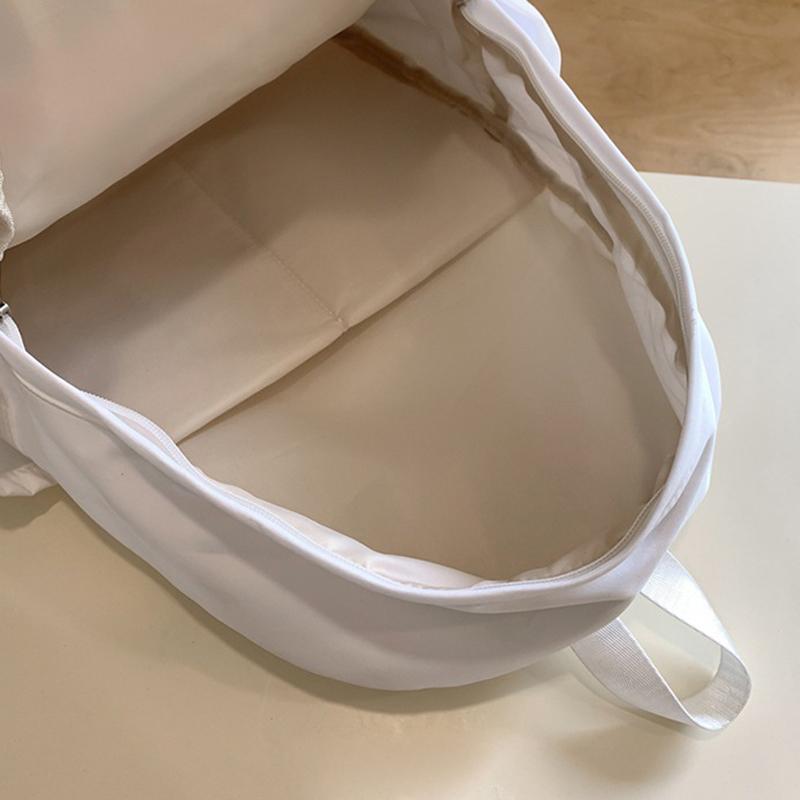 Student Schoolbag Female Letter Print Backpack High School Student Large Capacity Backpack