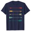 Funny Vintage Arrow Traditional Archery Arrows Bow Hunting Retro T Shirts Mens Clothing Fashion Casual Loose Oversized T Shirt
