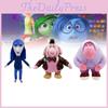 Adorable Inside Out 2 Plush Toy Collection Featuring Joy Sadness Anger Disgust And Fear