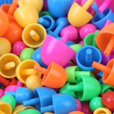 Interlocking Mushroom Peg Board Puzzle - Educational Toy for Children Ages 3-7