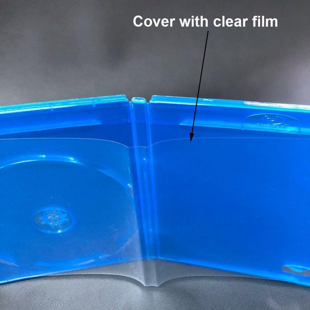 Accessory Case 170*135*11mm CD Game Case Plastic Protective Cover Game Disk Holder Protective Box for PS4 PS5 Game Disk Storage