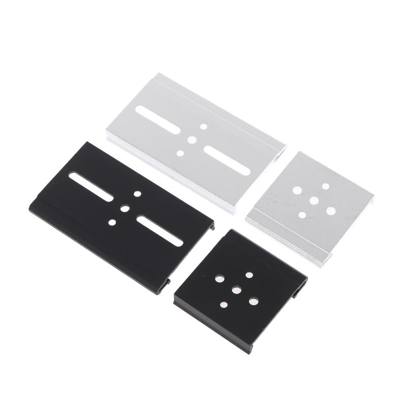 25MM 35MM 45MM Metal DIN Rail Fixed Clamp Clip Relay Mounting Buckle Simple Fixing Rack With Mounting Holes
