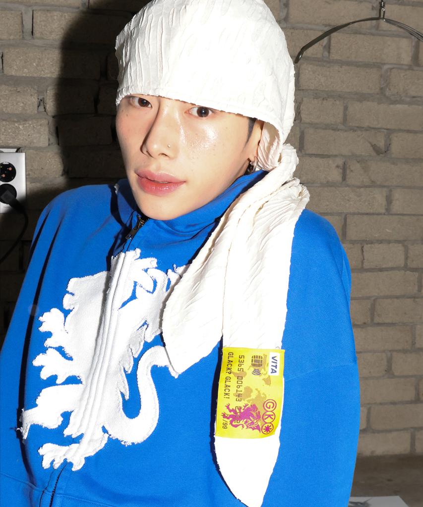 GLACK Gac035 Vintage Summer Hooded Balaclava (White)