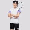Li-Ning Quick-Drying Breathable Running Badminton Training Short Sleeve T-Shirt And Shorts Casual Sports Set Unisex sports set AATV081-2