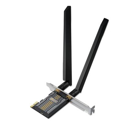 Tp-Link WiFi 7 Wireless LAN Bluetooth 5.4 PCIe Adapter 2882Mbps(6GHz) + 2882Mbps(5GHz) + 688Mbps(2.4GHz) Archer TBE400E/A