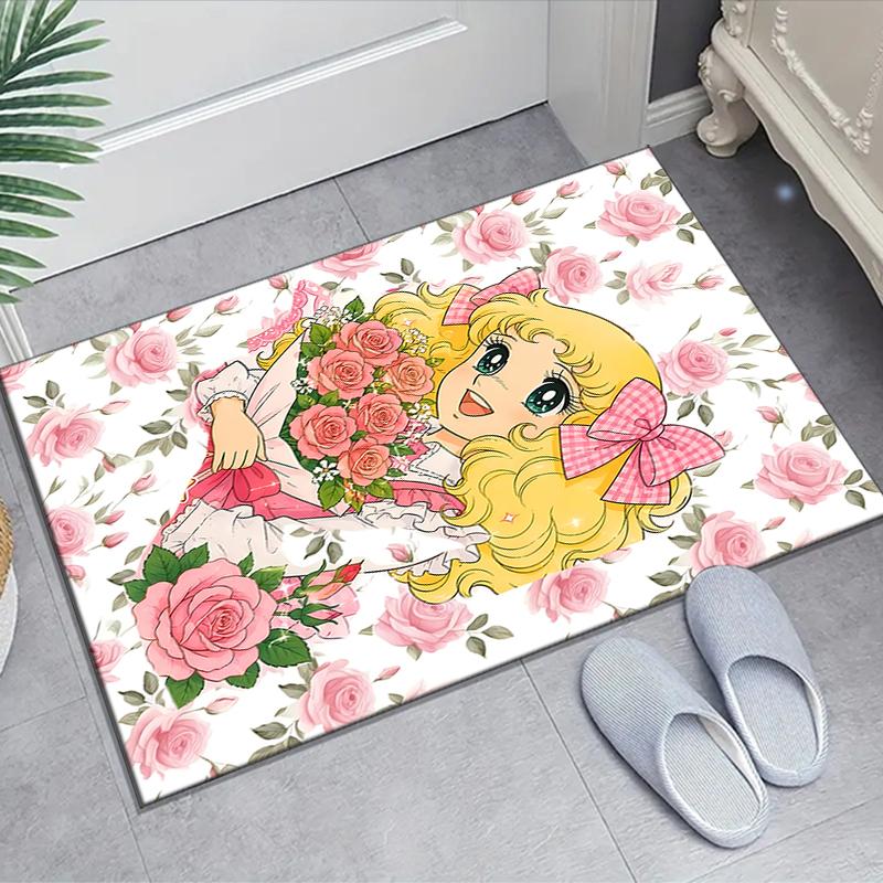 1pc Candy Candy1 Design Area Rug - Non-Slip, Soft & Cozy Floor Mat for Living Room, Bedroom, Office - Indoor/Outdoor Decorative Carpet