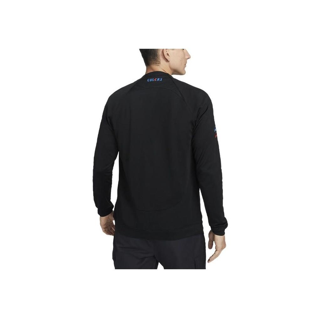 Nike SS23 Solid Color Zip Jacket Men Outerwear Black DN3077-010