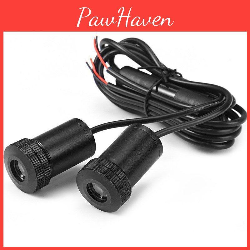 2pcs Logo For Car Styling Car Door Step Courtesy Shadow Lights Laser