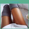 Zeitloses Design Mode Winter Warm Damen Strick Häkeln Weich Dick Lang Socken Oberschenkelhoch Leggings