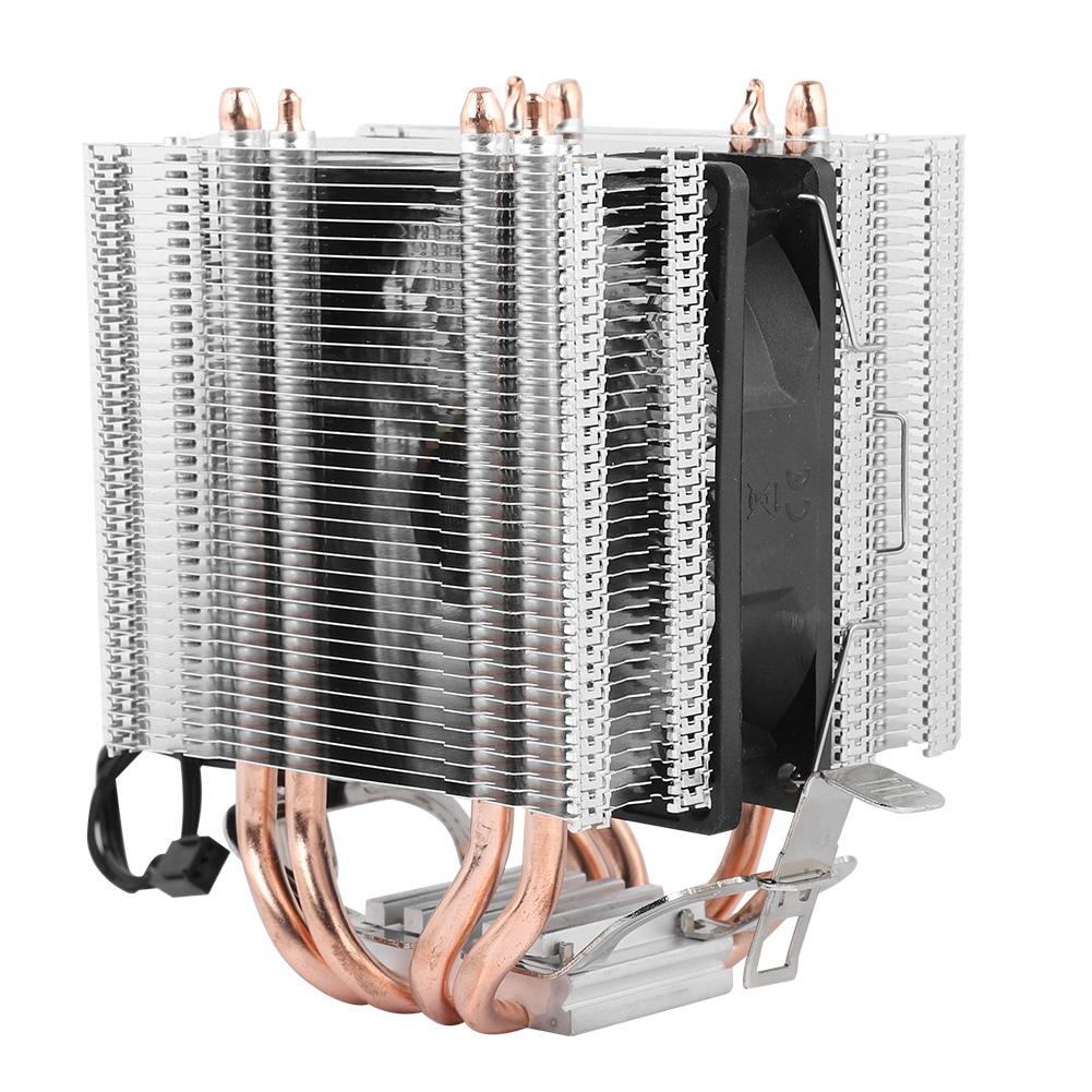 4 Heat Pipe CPU Fan Radiator Cooler Heat Sink For Intel LGA AMD 1366 1155 775
