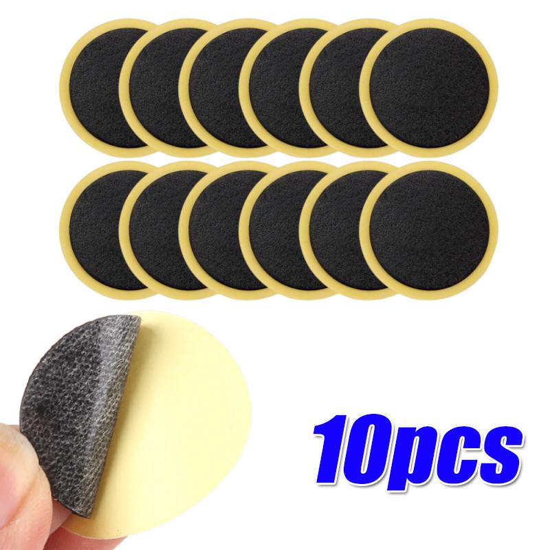 

10-100 шт. Велосипедные бесклеевые заплатки для шин Инструмент для быстрой починки Защитная заплатка для шин Клей Быстросохнущие Велосипедные аксессуары