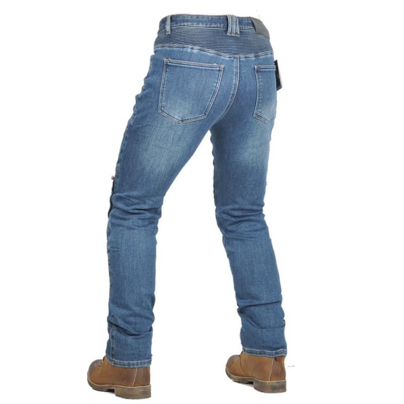 VOLERO Motorcycle Jeans Men Women Casual Workwear Stretch Retro Motocross Riding Pants
