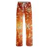 Women's Christmas Print Casual Pants with Loose Fit for Holiday Parties