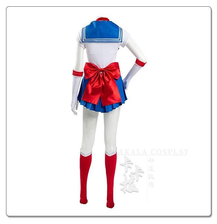 Cosplay kostým Sailor Moon Mizuki Rei pro děti a dospělé - Kompletní sada