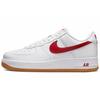 Air Force 1 Low Color of the Month - White University Red Unisex Sneakers Gum-Yellow DJ3911-102